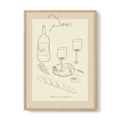 PSTR STUDIO Art Print - Zoe - Délicatesse Français