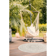 AFK LIVING Rug Indoor Outdoor Tribal ⌀120cm