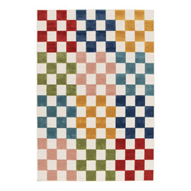 AFK LIVING Rug Multi Carreaux
