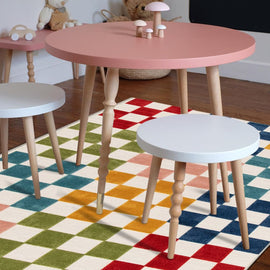 AFK LIVING Rug Multi Carreaux