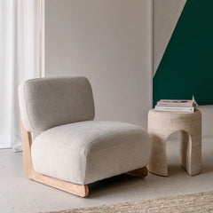 FURNIFIED Armchair Alix 69cm