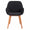 ZAGO Armchair Altea Wood Legs Fabric