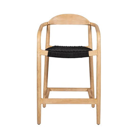 ZAGO Bar Stool Anam Eucalyptus Colored Rope