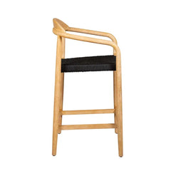 ZAGO Bar Stool Anam Eucalyptus Colored Rope