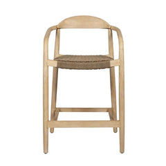 ZAGO Bar Stool Anam Eucalyptus Colored Rope