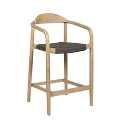 ZAGO Bar Stool Anam Eucalyptus Colored Rope