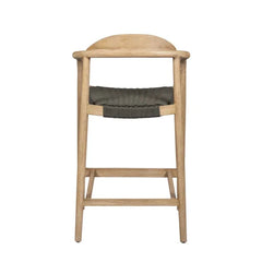 ZAGO Bar Stool Anam Eucalyptus Colored Rope