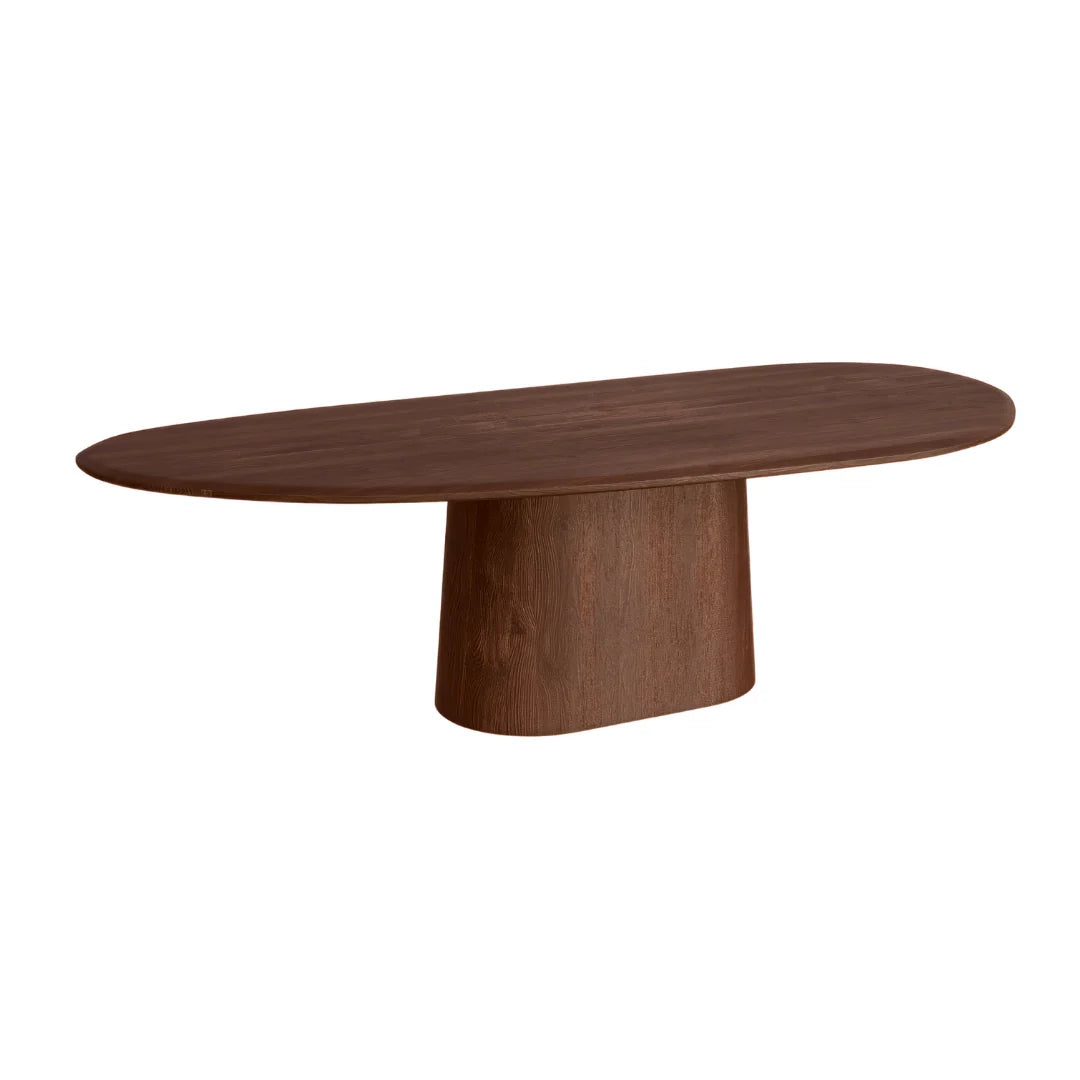 FURNIFIED Dining Table  Anvers Wooden Organic 240cm