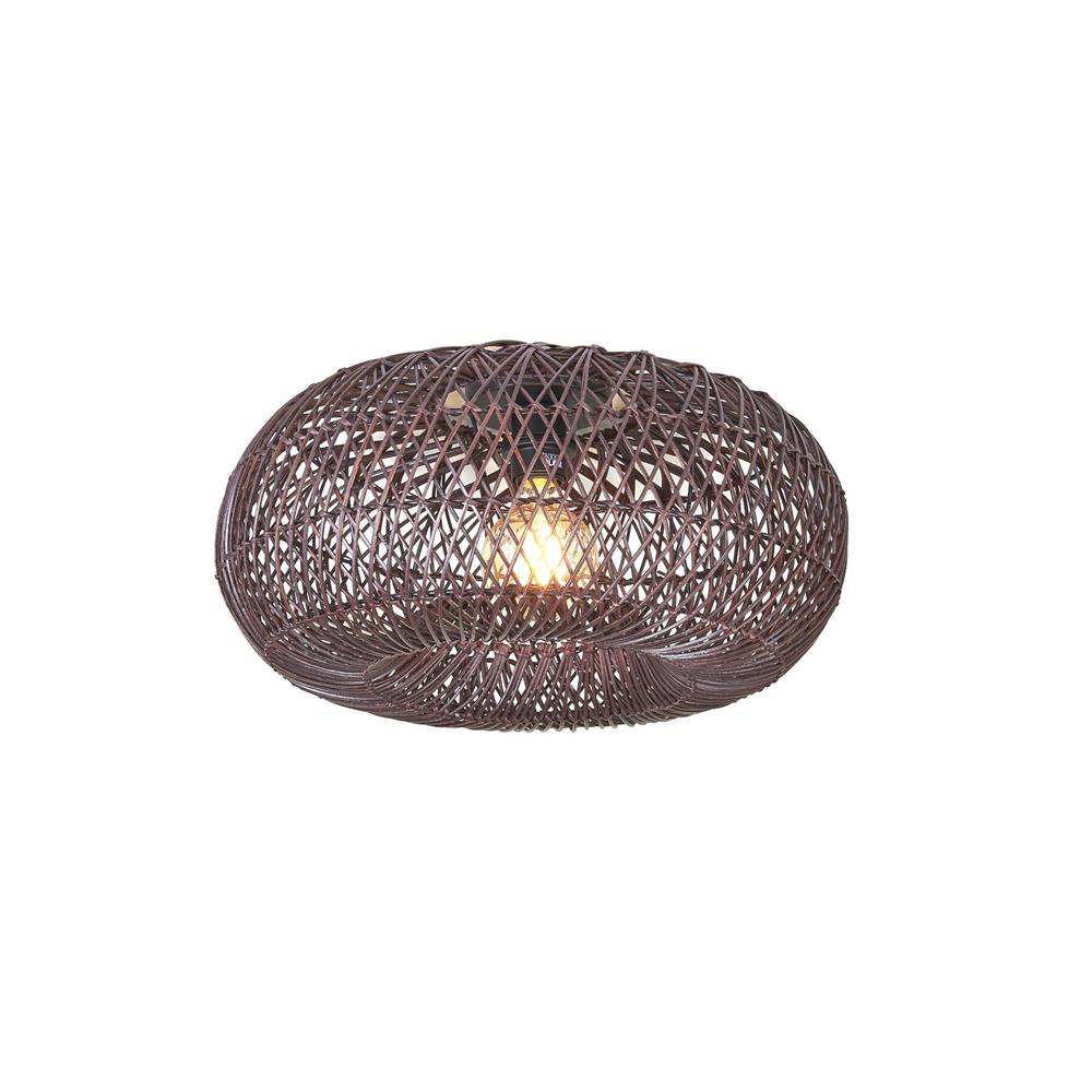 GOOD&MOJO Ceiling Lamp Arizona Rattan 50cm