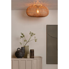 GOOD&MOJO Ceiling Lamp Arizona Rattan 50cm