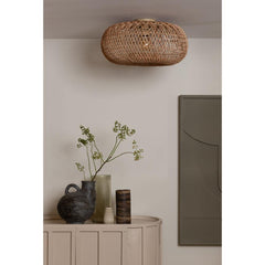 GOOD&MOJO Ceiling Lamp Arizona Rattan 50cm