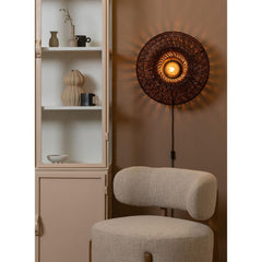 GOOD&MOJO Wall Lamp Arizona Rattan 50cm