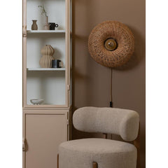 GOOD&MOJO Wall Lamp Arizona Rattan 50cm