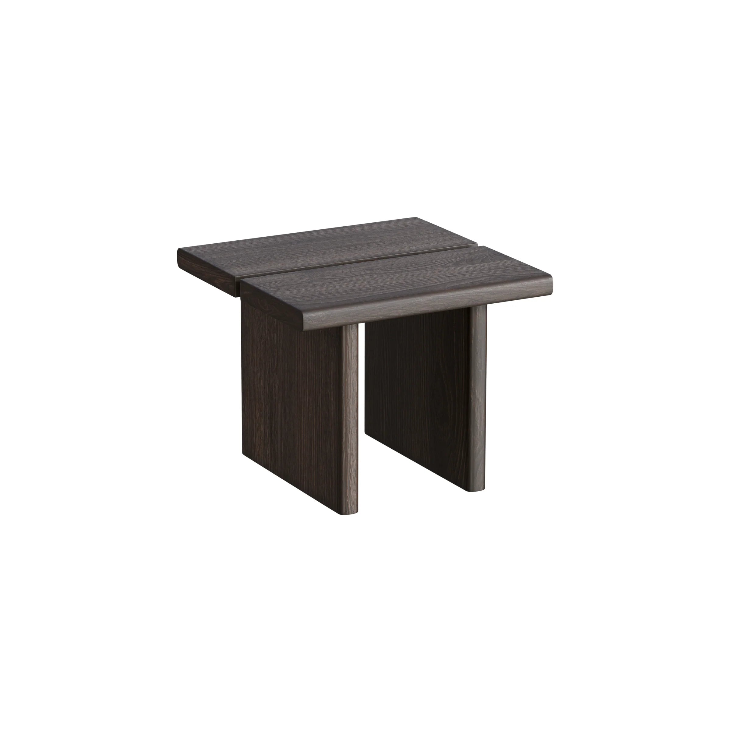 FURNIFIED Side Table Arlen Ash Wood 50cm