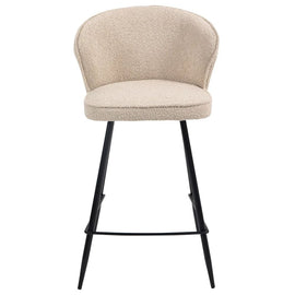 ZAGO Bar Stool Artis Terry Fabric Sand 65cm