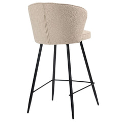 ZAGO Bar Stool Artis Terry Fabric Sand 65cm