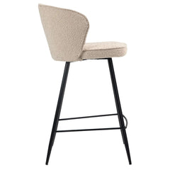 ZAGO Bar Stool Artis Terry Fabric Sand 65cm