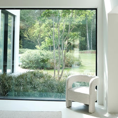 FURNIFIED Armchair With Armrests Avignon 75cm