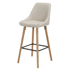 ZAGO Snack Chair Bari Fabric Oak Foot