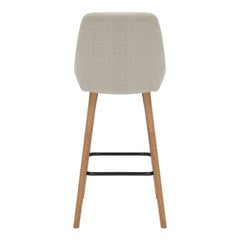 ZAGO Snack Chair Bari Fabric Oak Foot