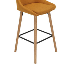 ZAGO Snack Chair Bari Fabric Oak Foot