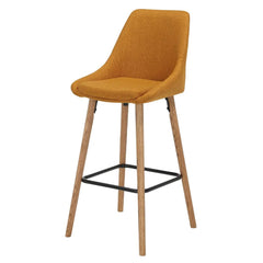 ZAGO Snack Chair Bari Fabric Oak Foot