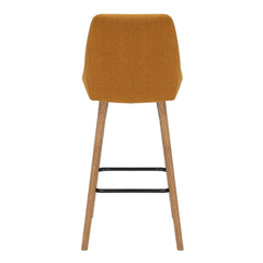 ZAGO Snack Chair Bari Fabric Oak Foot