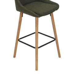 ZAGO Snack Chair Bari Fabric Oak Foot