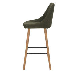 ZAGO Snack Chair Bari Fabric Oak Foot