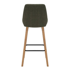 ZAGO Snack Chair Bari Fabric Oak Foot