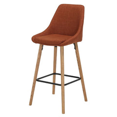 ZAGO Snack Chair Bari Fabric Oak Foot