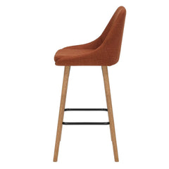 ZAGO Snack Chair Bari Fabric Oak Foot