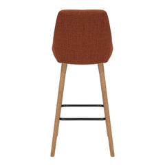 ZAGO Snack Chair Bari Fabric Oak Foot