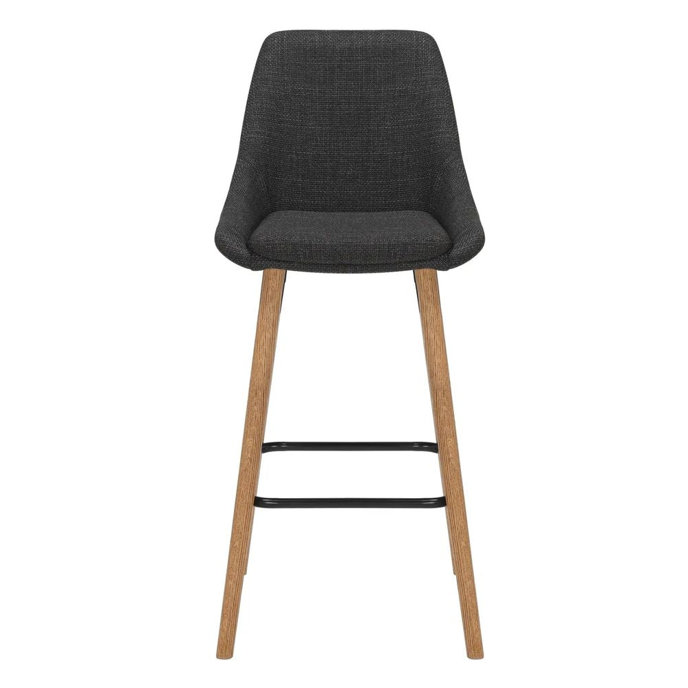 ZAGO Snack Chair Bari Fabric Oak Foot