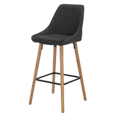 ZAGO Snack Chair Bari Fabric Oak Foot