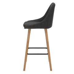 ZAGO Snack Chair Bari Fabric Oak Foot