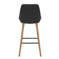 ZAGO Snack Chair Bari Fabric Oak Foot