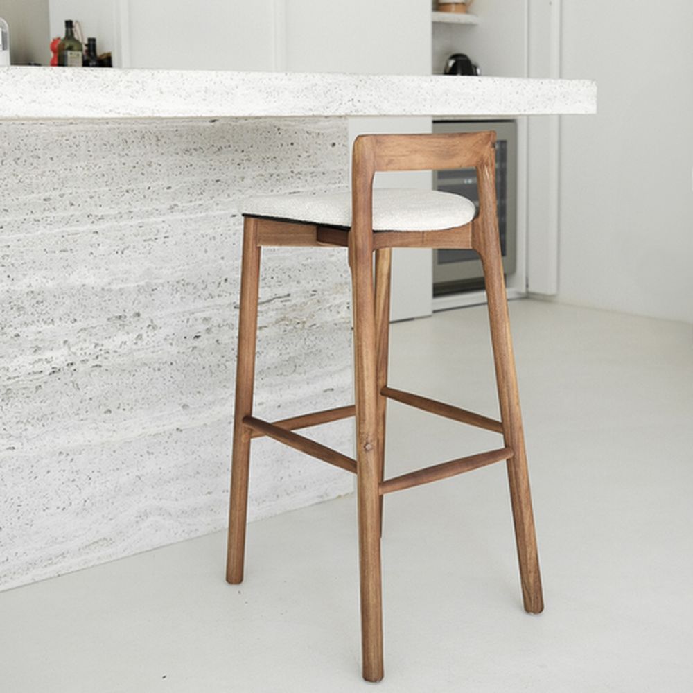 FURNIFIED Bar Stool Charmes 65cm