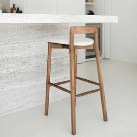 FURNIFIED Bar Stool Charmes 65cm