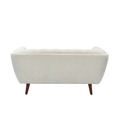 ZAGO Sofa 2-seater Beryl Wood Legs Terry Fabric