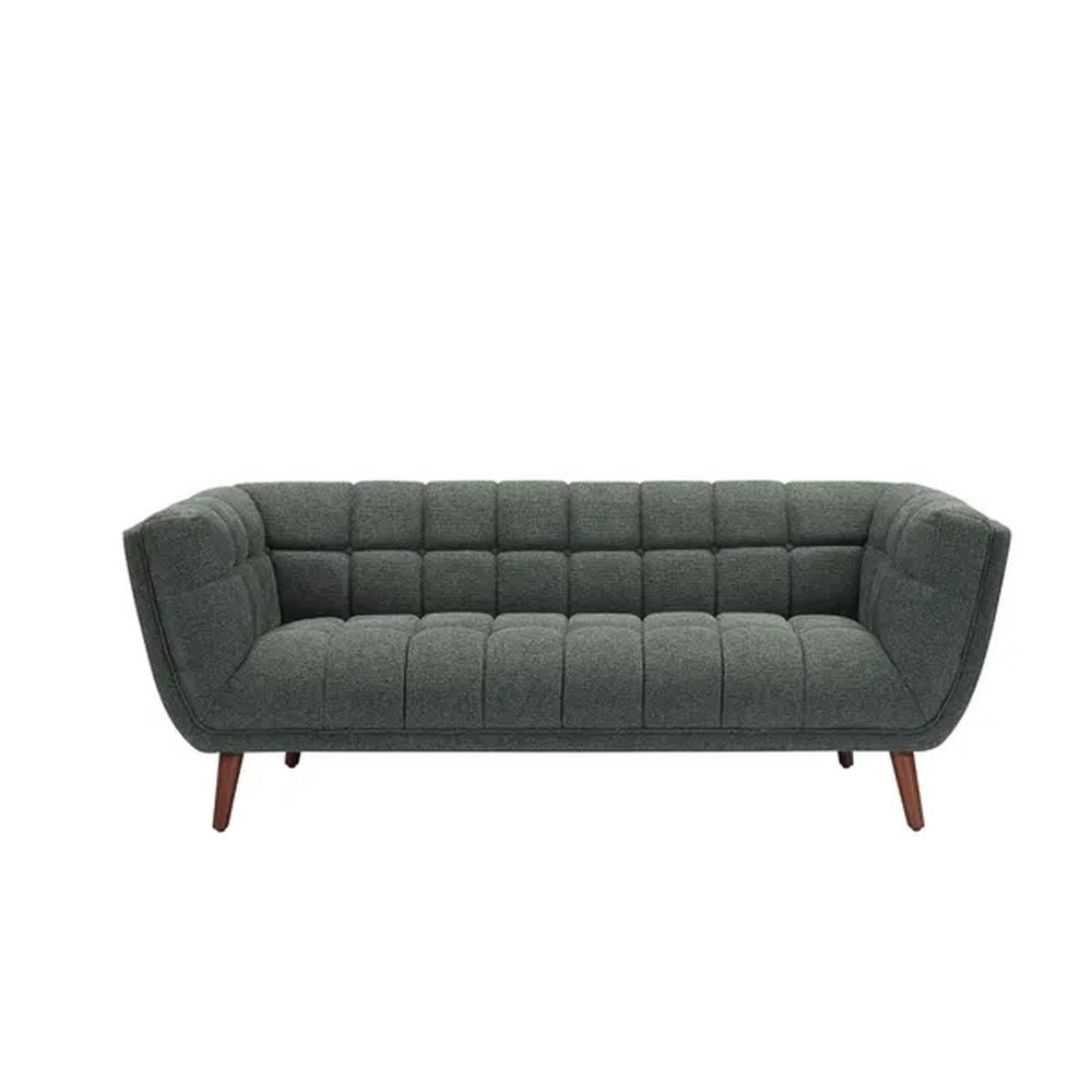 ZAGO Sofa 3-seater Beryl Wood Legs Fabric