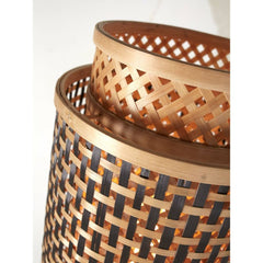 GOOD&MOJO Floor Lamp Bhutan Black 18x35 cm