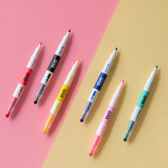 PAPIER TIGRE Set Of 6 Felt Pens