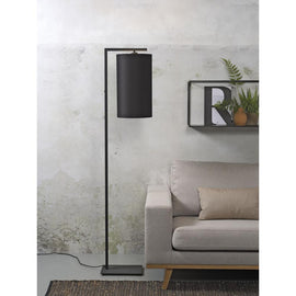 IT’S ABOUT ROMI Floor Lamp Boston Iron Black Large Shade 160cm