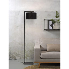 IT’S ABOUT ROMI Floor Lamp Boston Iron Black Small Shade 160cm