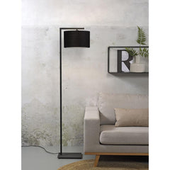 IT’S ABOUT ROMI Floor Lamp Boston Iron Black Small Shade 160cm
