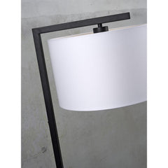 IT’S ABOUT ROMI Floor Lamp Boston Iron Black Small Shade 160cm