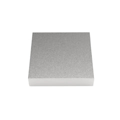 FURNIFIED Square Coffee Table Sienna Stainless Steel 120cm