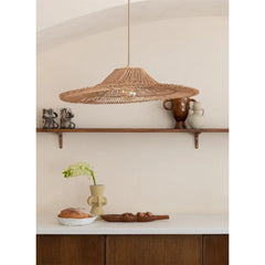 GOOD&MOJO Suspension Light Cancun Natural 70cm