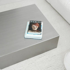 FURNIFIED Coffee Table Carentan 90cm